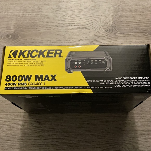 Kickers Car Audio, Video & GPS Kicker Cx 40w Class D Digital Mono